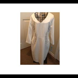 Dazzling Elegance Ivory Dress